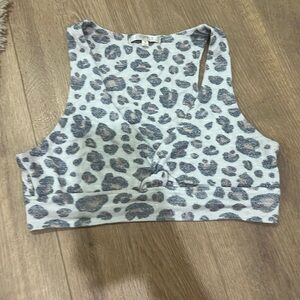 Z Supply Cheetah print top from, size Medium